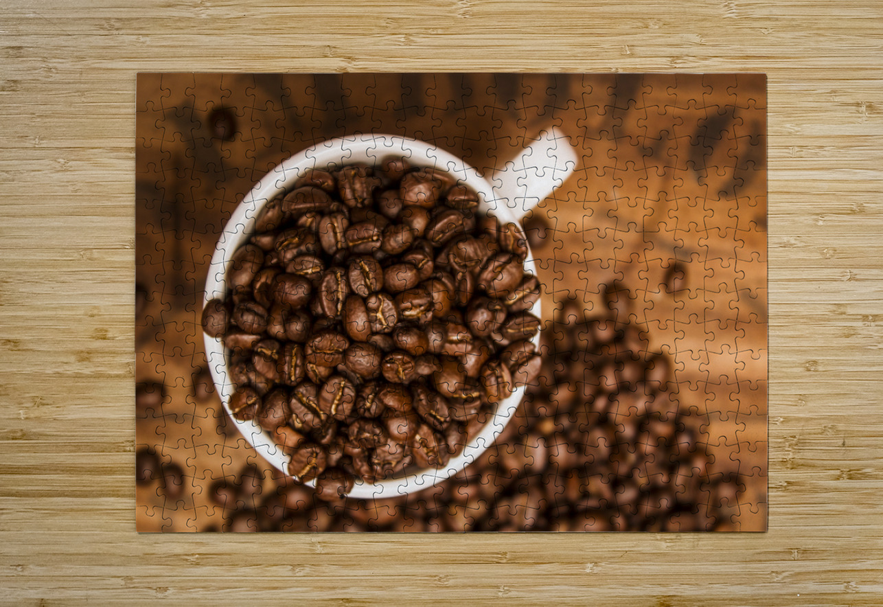 Coffee bean advert Jorgo Puzzle printing