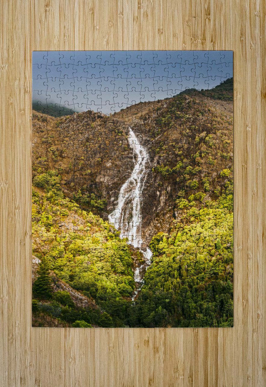 Beautiful waterfall in sunlight Jorgo Puzzle printing