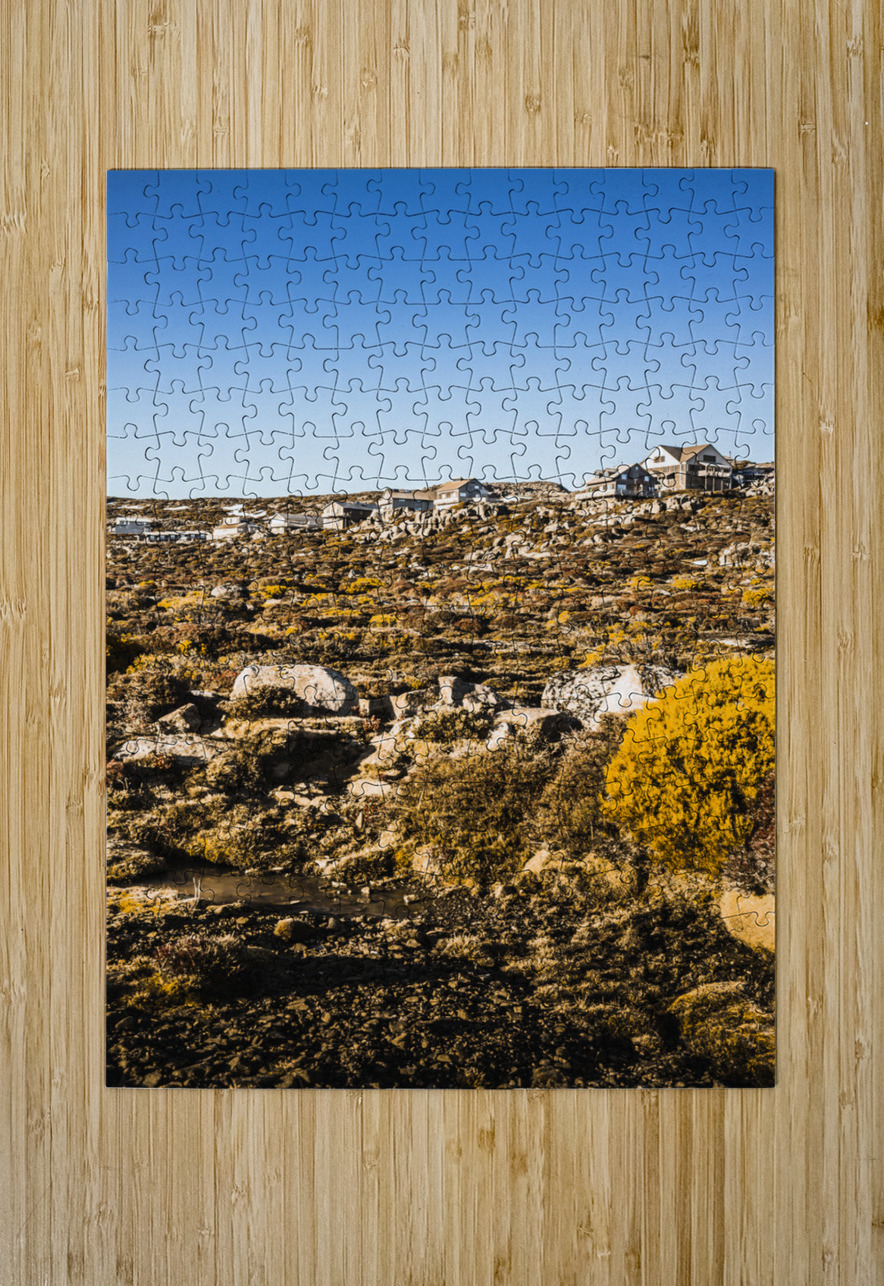 Rugged mountain town Jorgo Puzzle printing