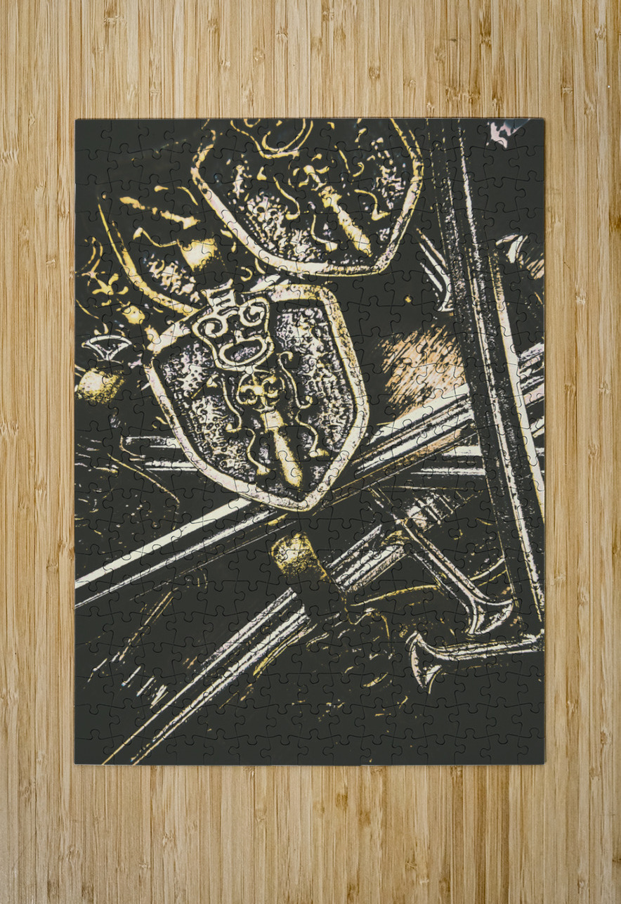 Medieval crests and swords Jorgo Puzzle printing