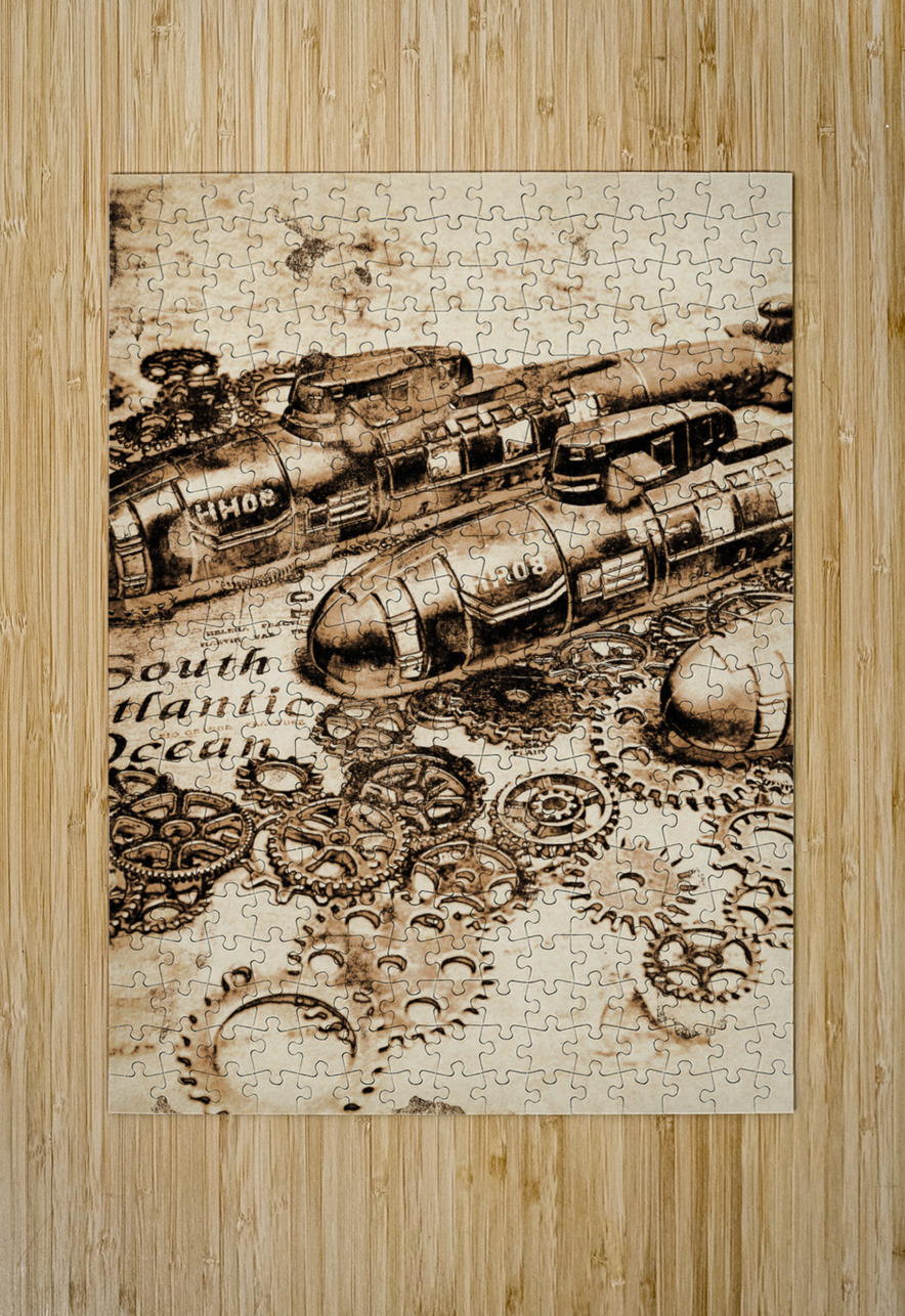 The old naval war room Jorgo Puzzle printing