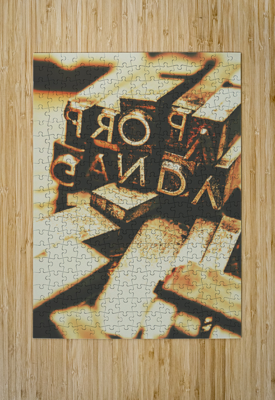 Layers of lies Jorgo Puzzle printing