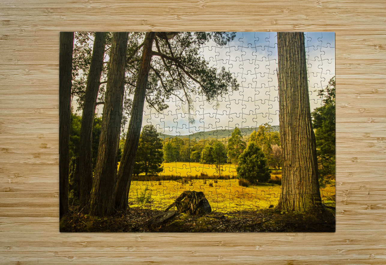 Vibrant autumn hillside Jorgo Puzzle printing