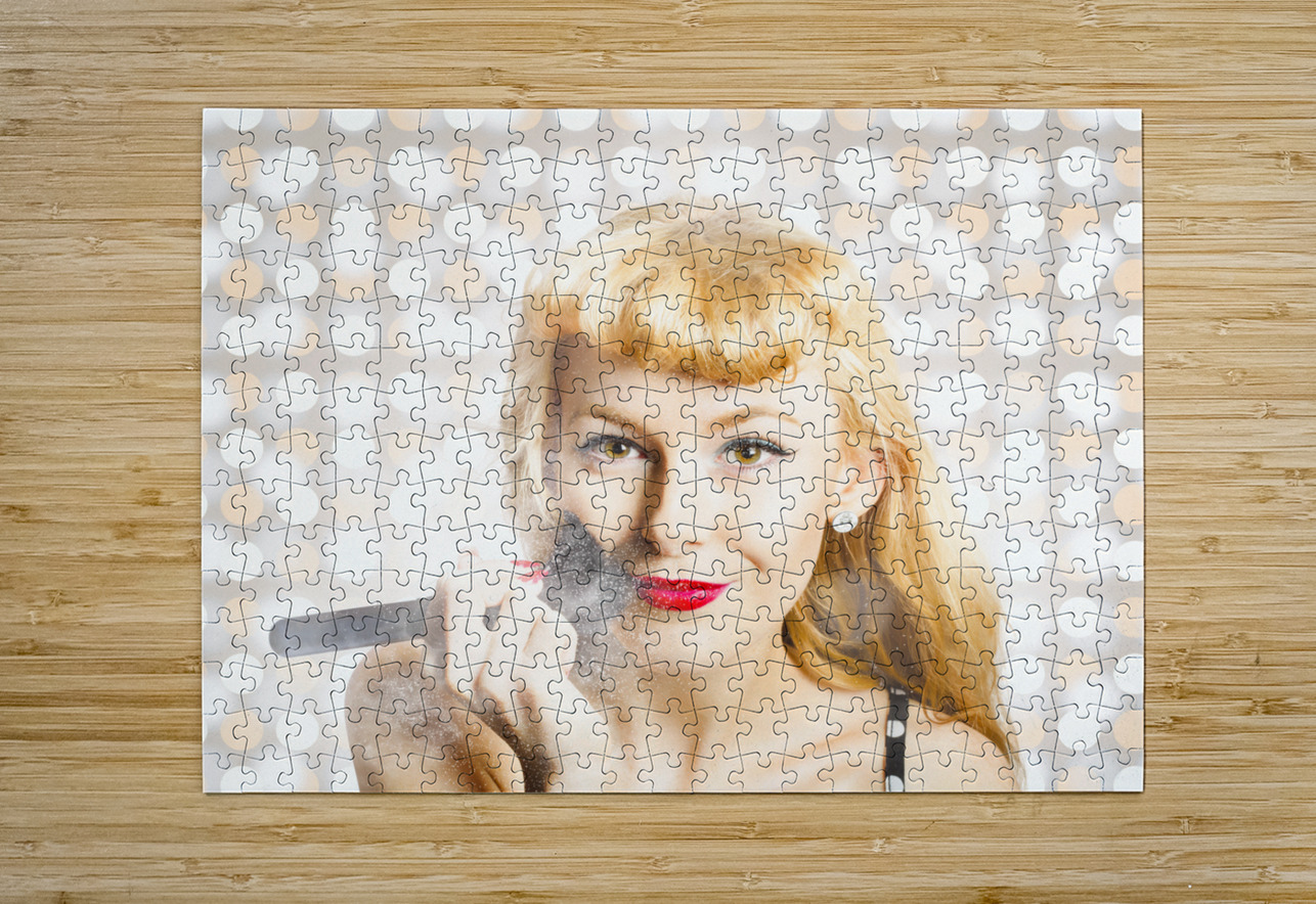 Cosmetics makeover pin up Jorgo Puzzle printing