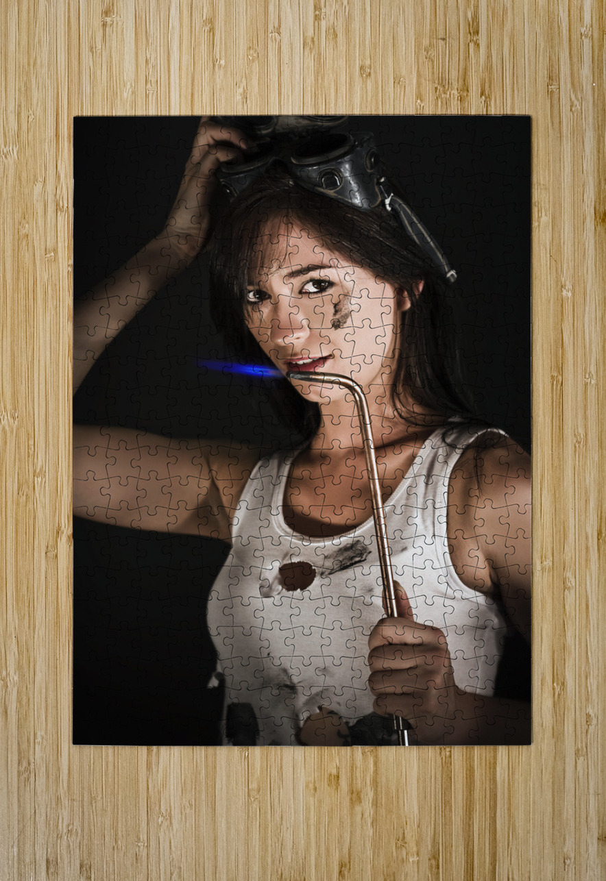 Female Panel Beater Jorgo Puzzle printing