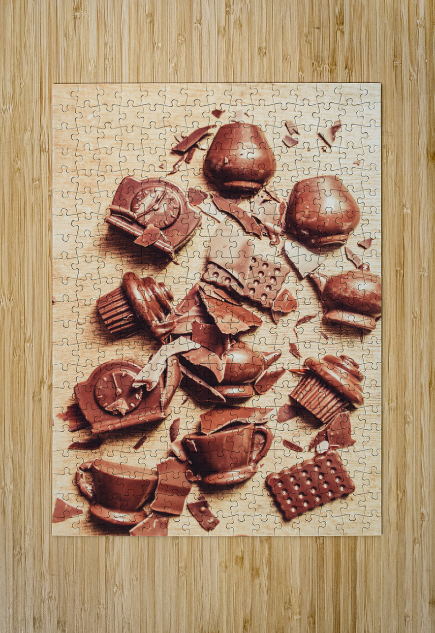Smashing chocolate fondue party Jorgo Puzzle printing