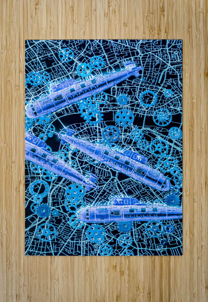 Tactical subs blueprint Jorgo Puzzle printing