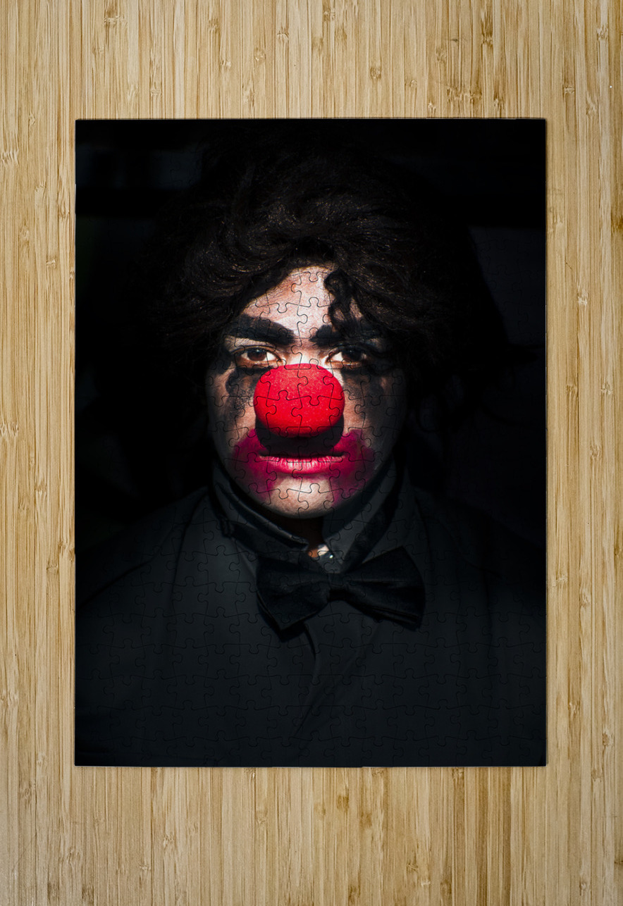 Dark Scary Clown Jorgo Puzzle printing