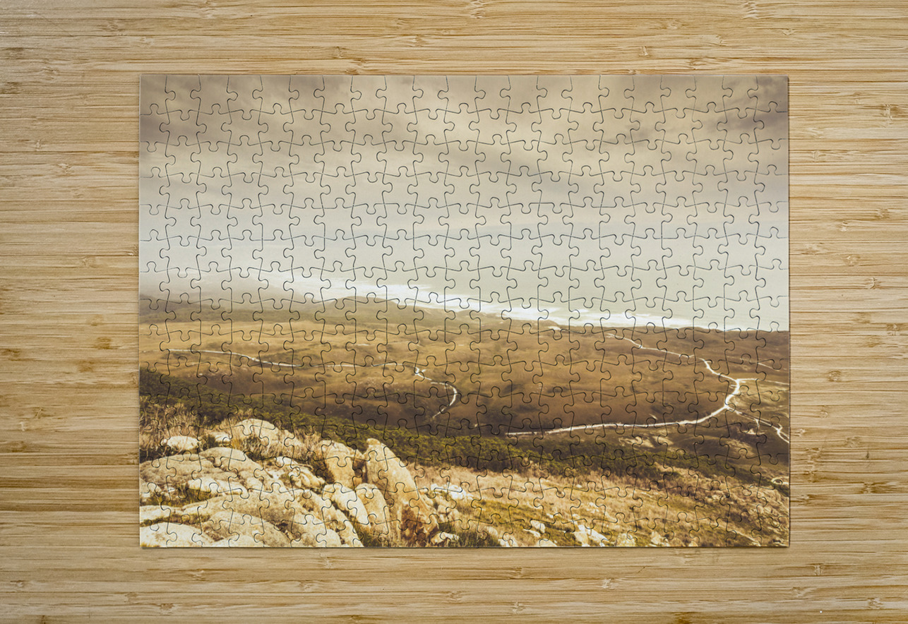 Remote roads and foggy coastlines Jorgo Puzzle printing