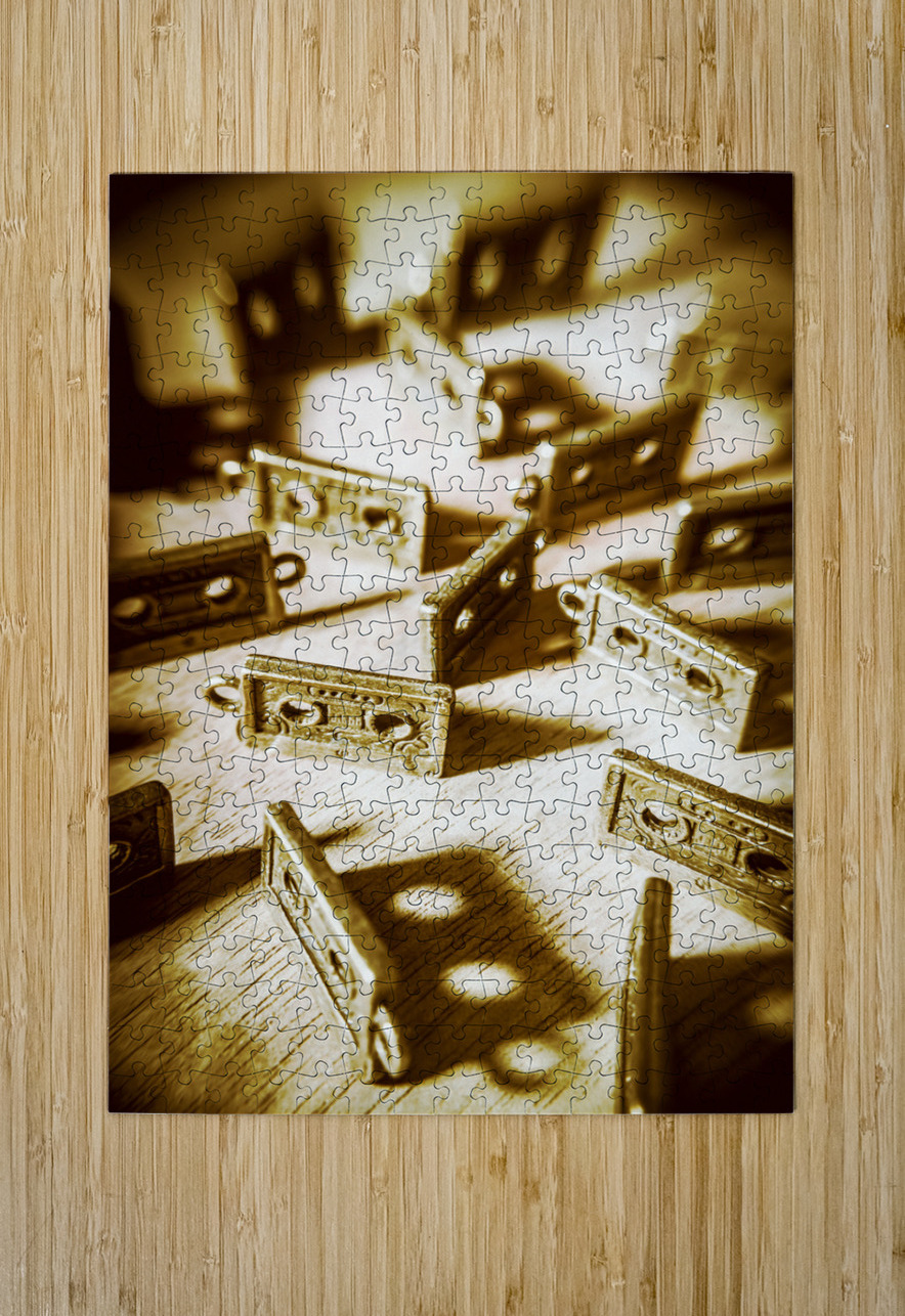 Disco dancing cassettes Jorgo Puzzle printing