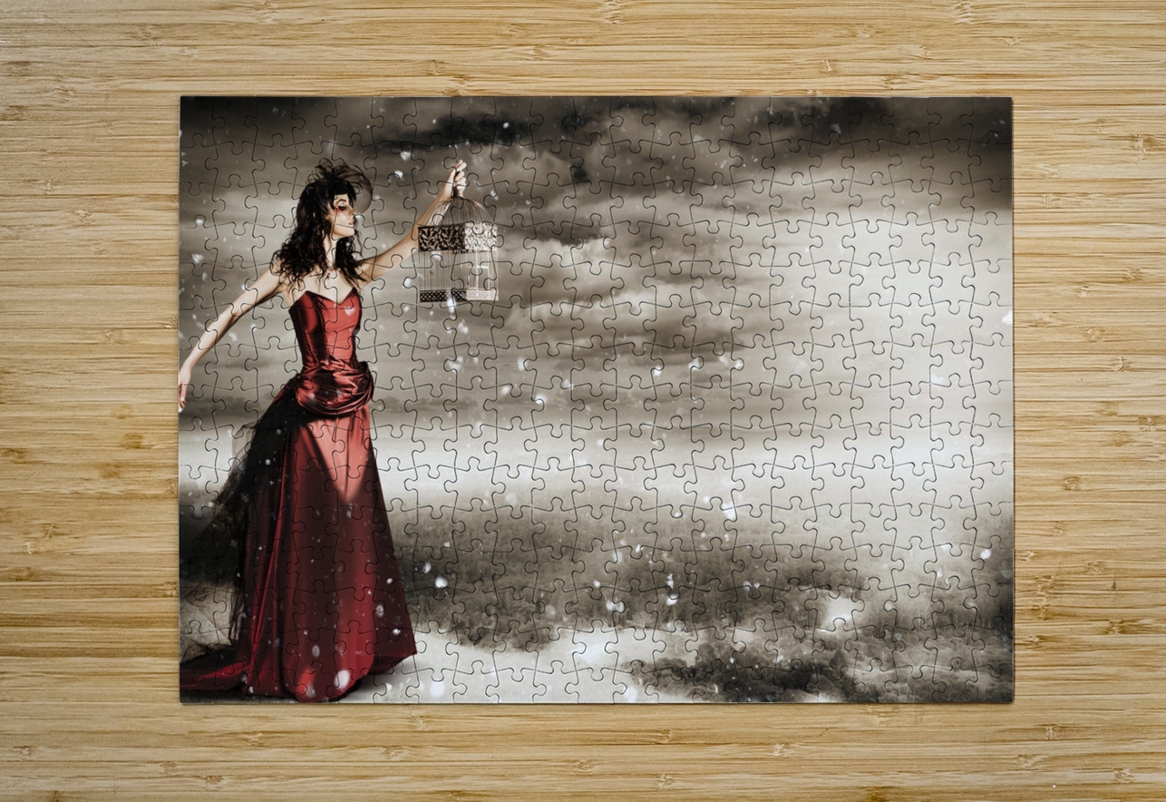 Free fall Jorgo Puzzle printing