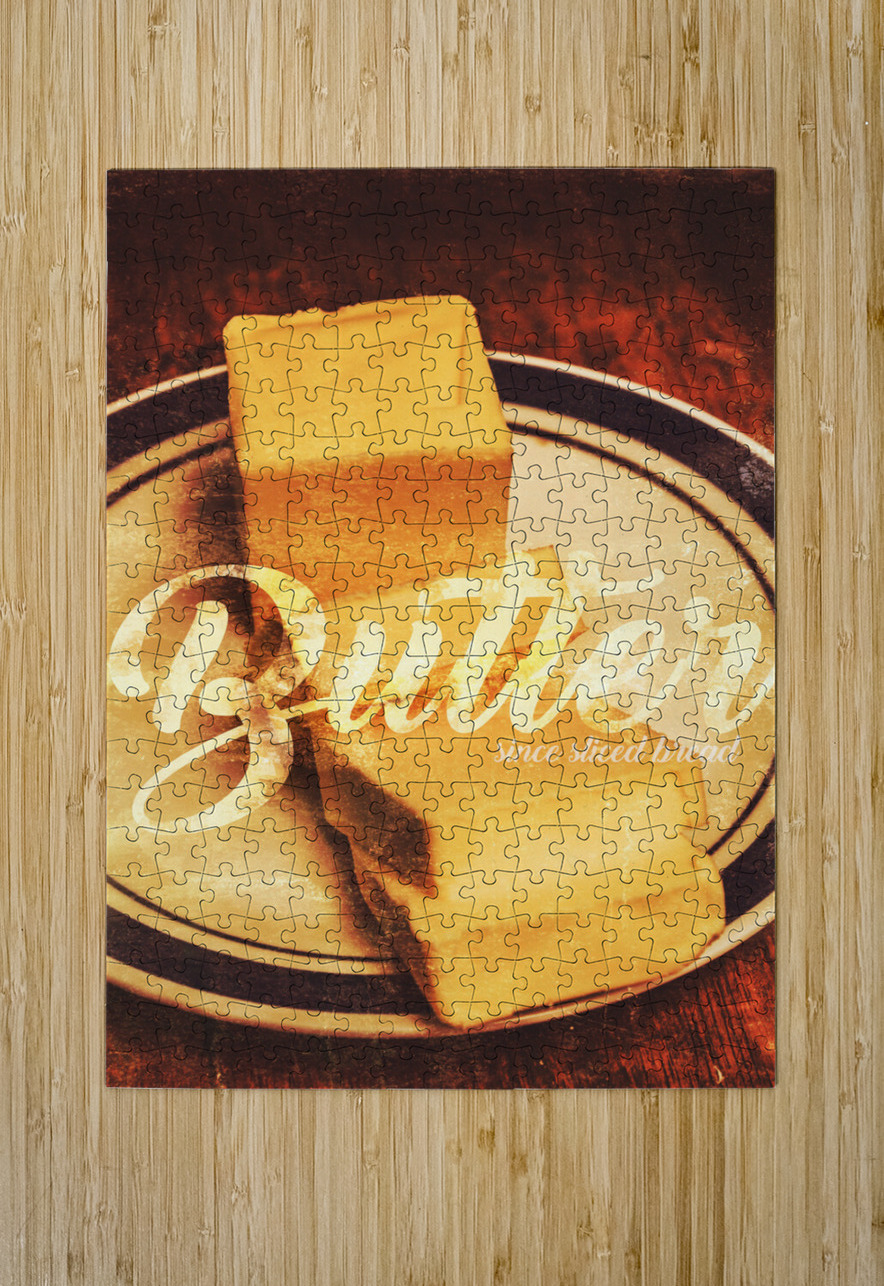 Vintage dairy product advertisement Jorgo Puzzle printing