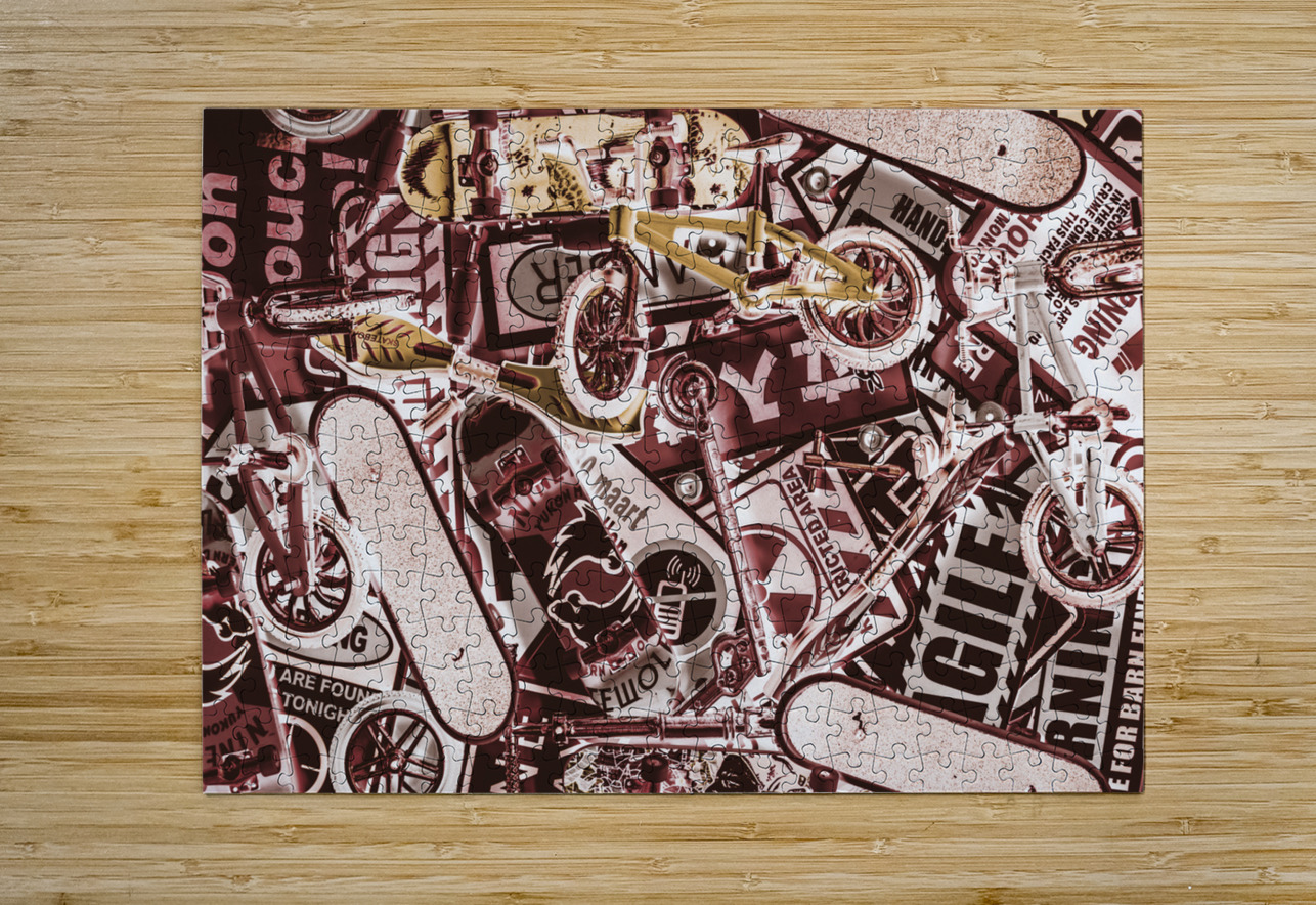 Kick flipped Jorgo Puzzle printing