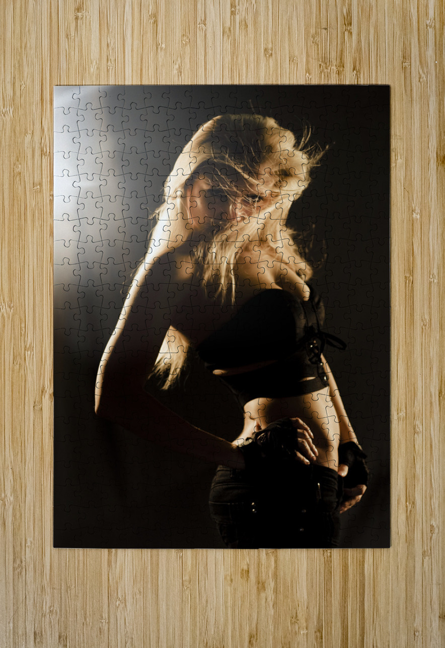 Star super model in fashion limelight Jorgo Puzzle printing