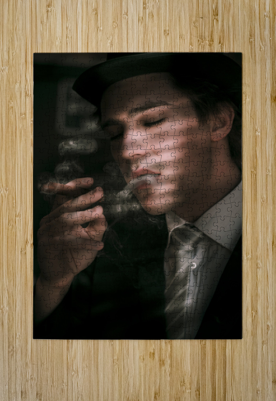 Sixties Vintage Detective Jorgo Puzzle printing