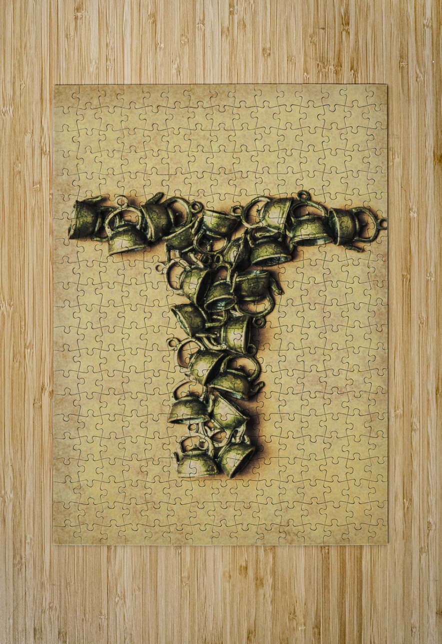 Tea pot art Jorgo Puzzle printing