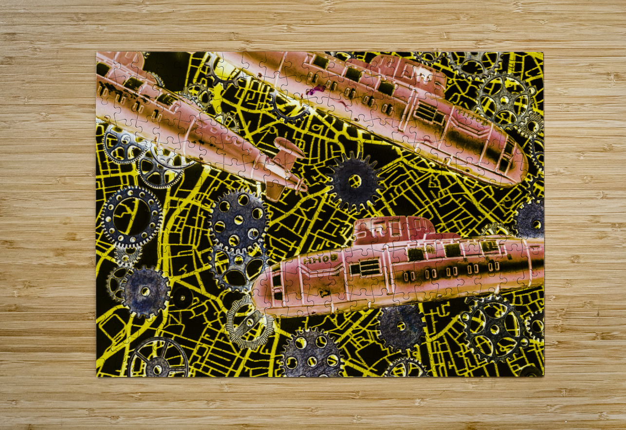 Mechanised waters  Jorgo Puzzle printing