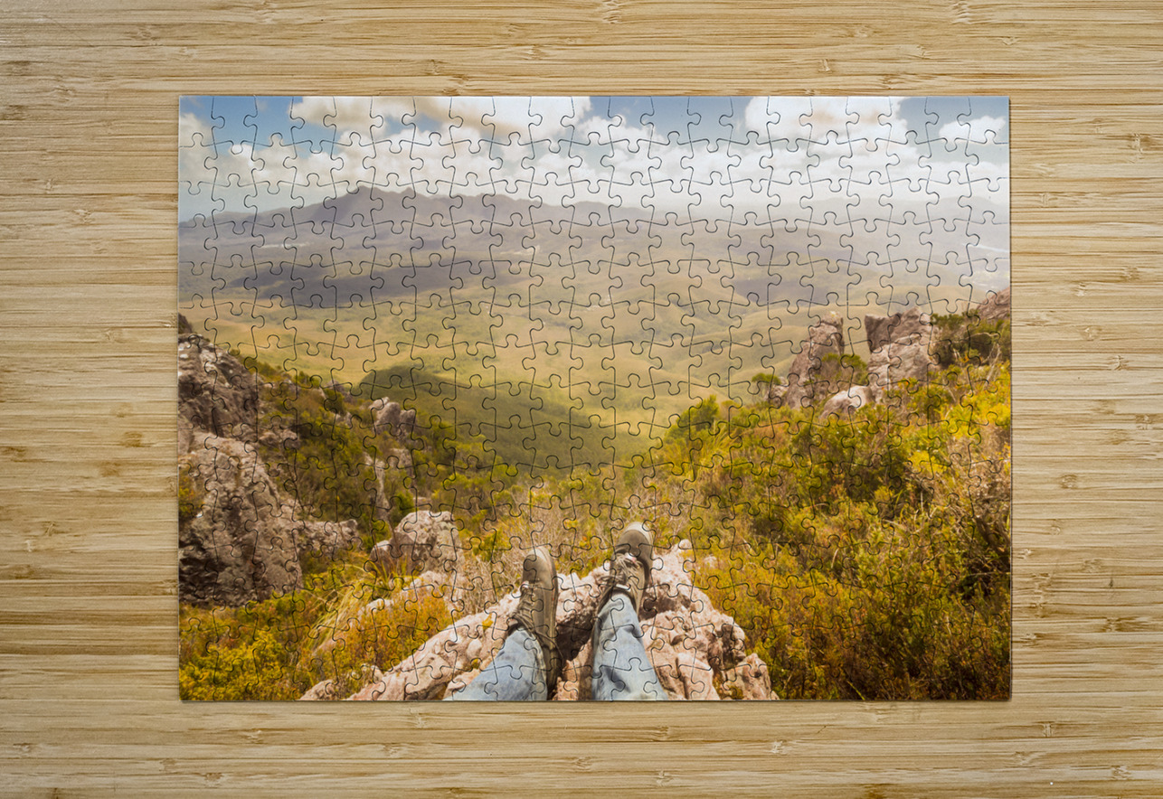 Mountain valley landscape Jorgo Puzzle printing