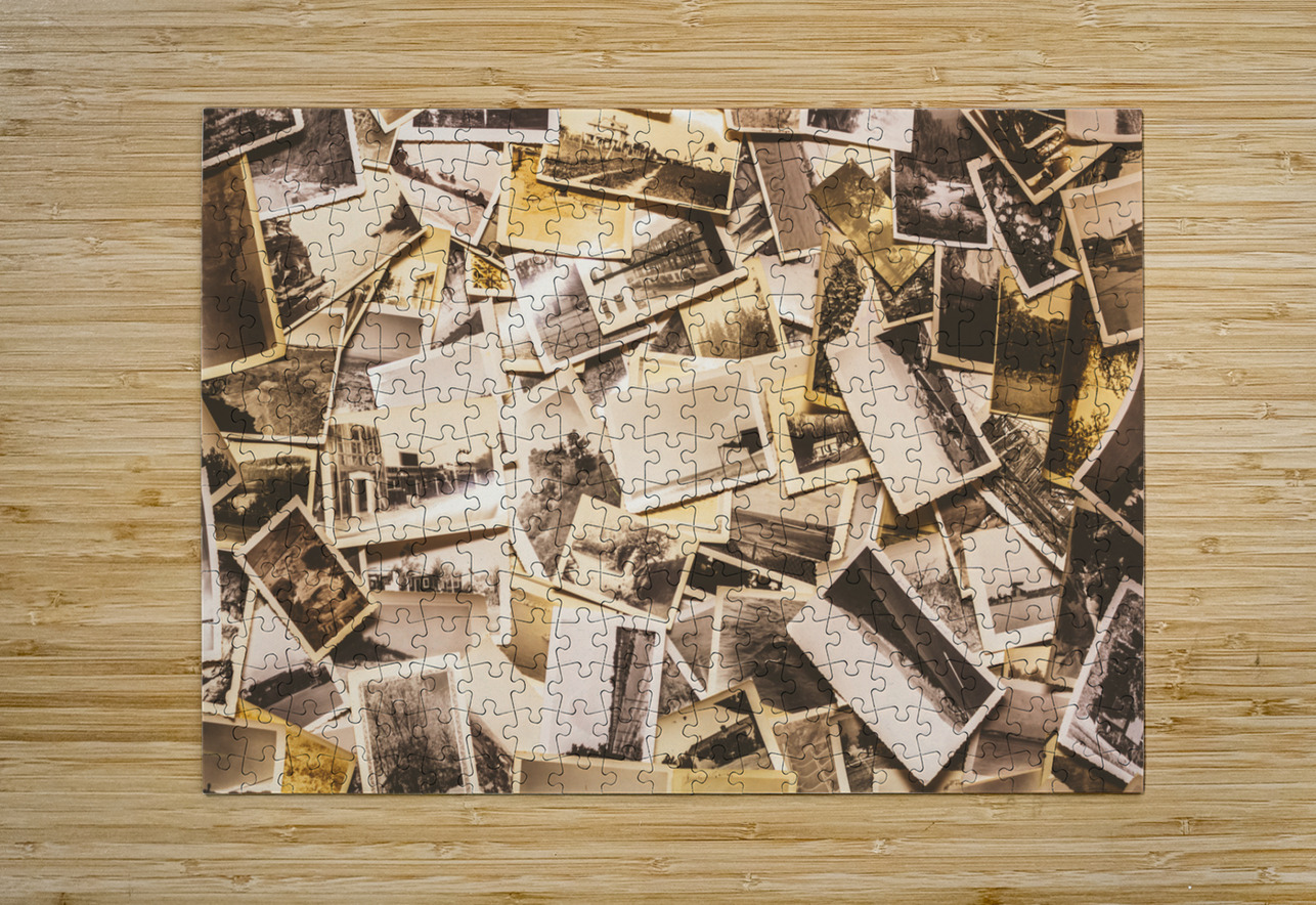 Pile of many instant photos  Jorgo Puzzle printing