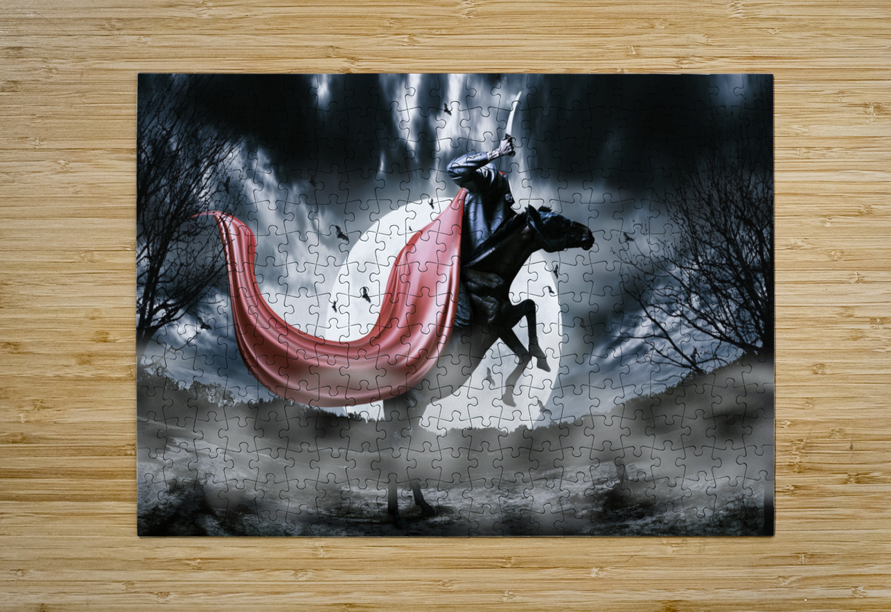 The rise of the Headless Horseman Jorgo Puzzle printing