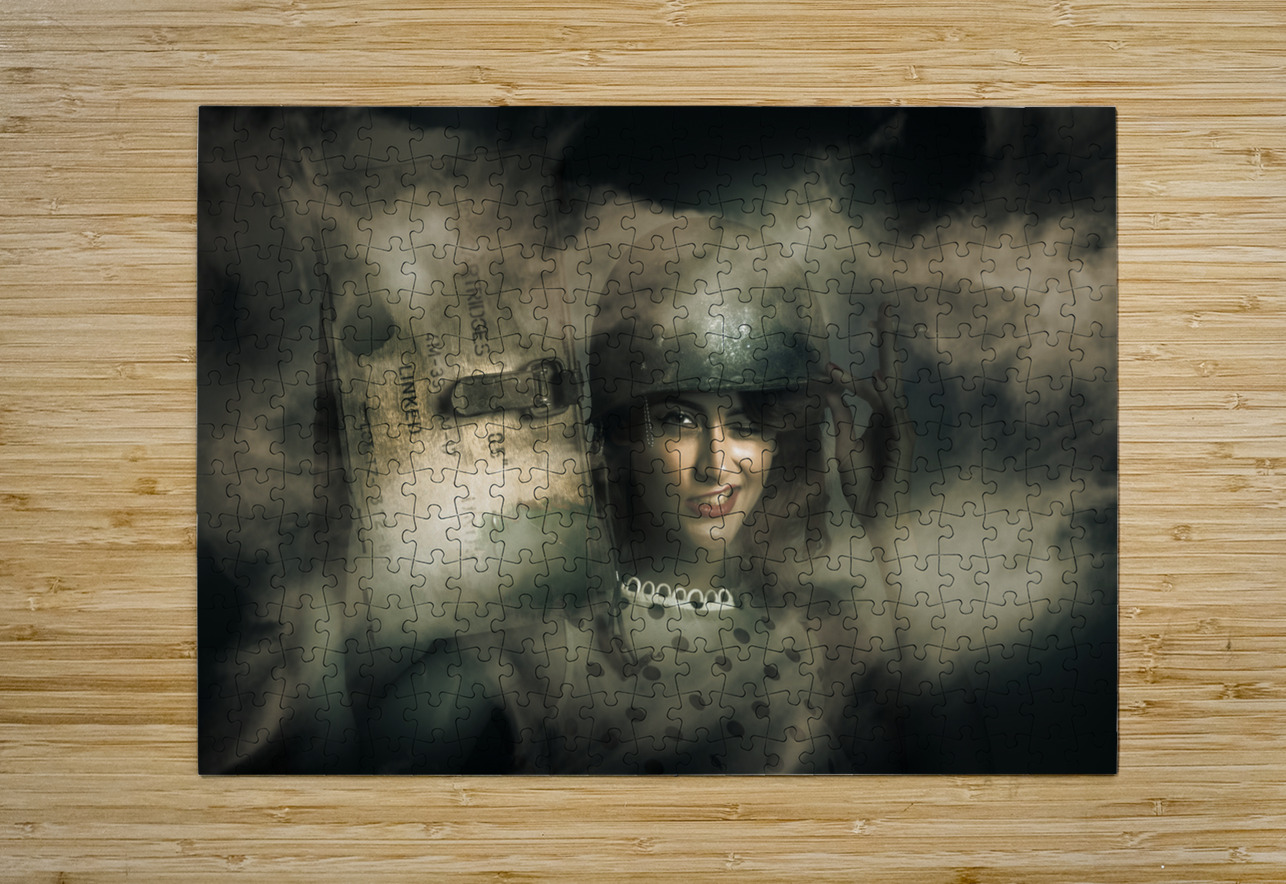 Brave army pinup Jorgo Puzzle printing