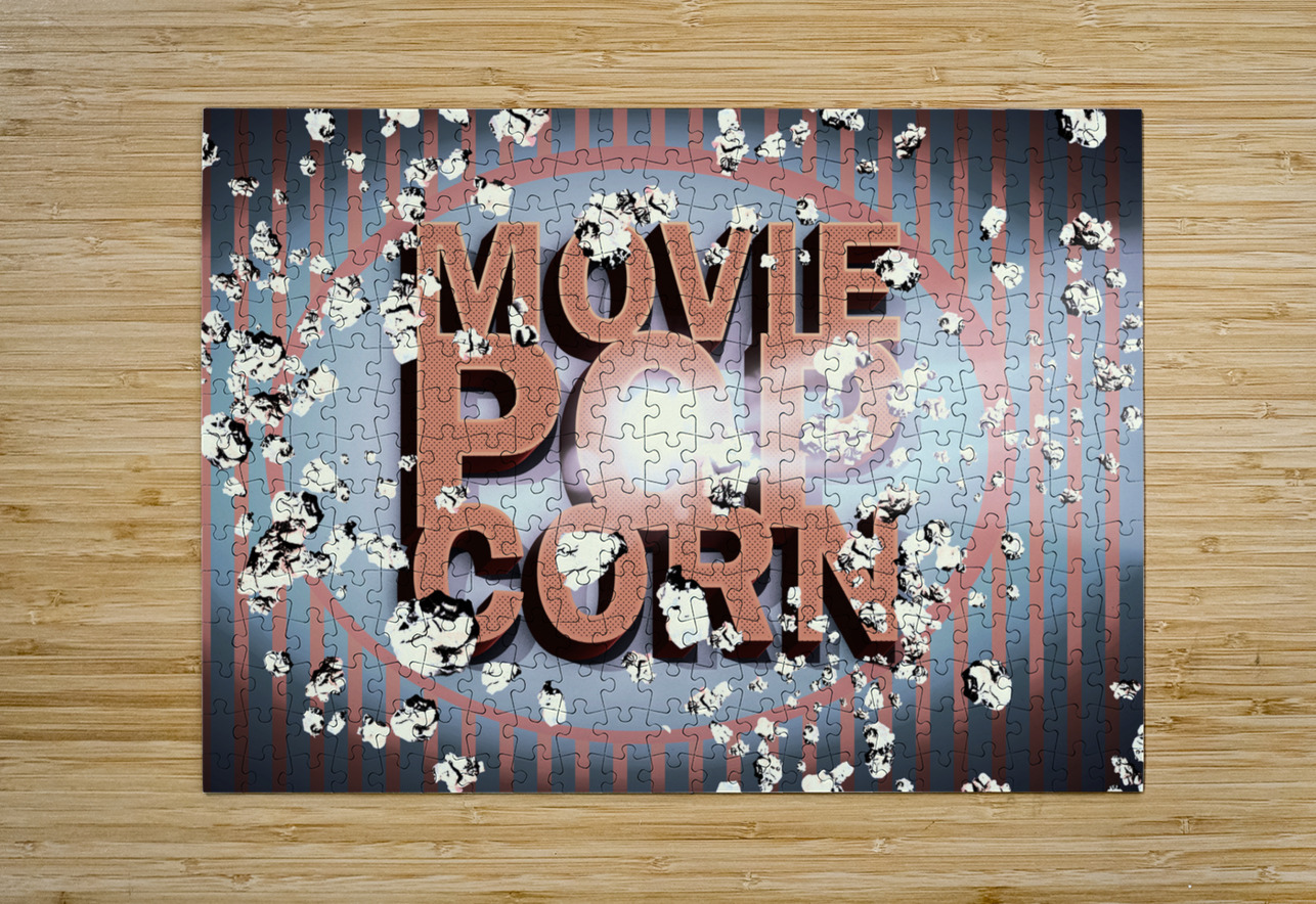 Movie Pop Corn Jorgo Puzzle printing