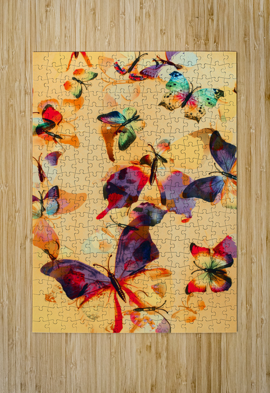 Group of Butterflies with Colorful Wings Jorgo Puzzle printing