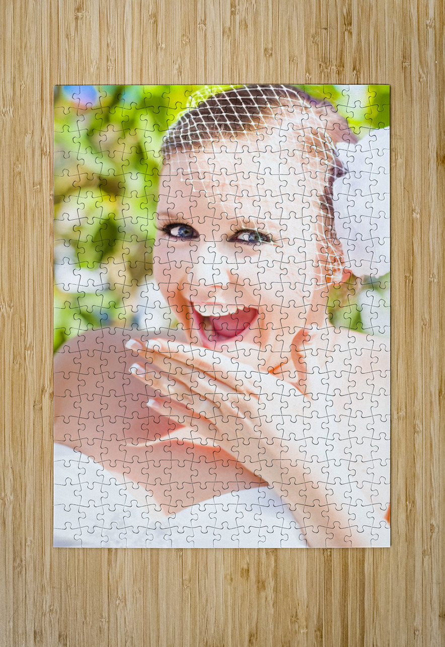 Thrilled Bride Jorgo Puzzle printing