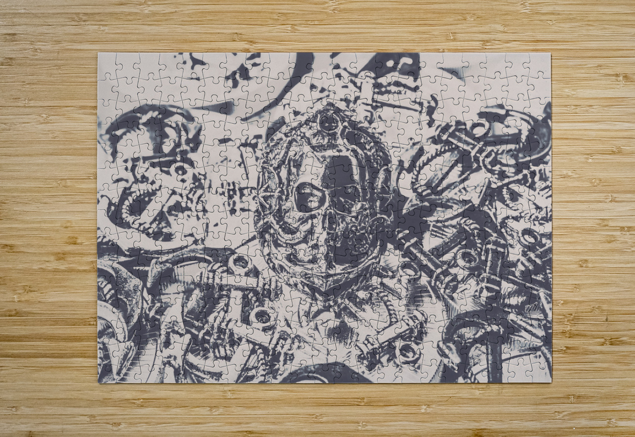 Nautical silver Jorgo Puzzle printing