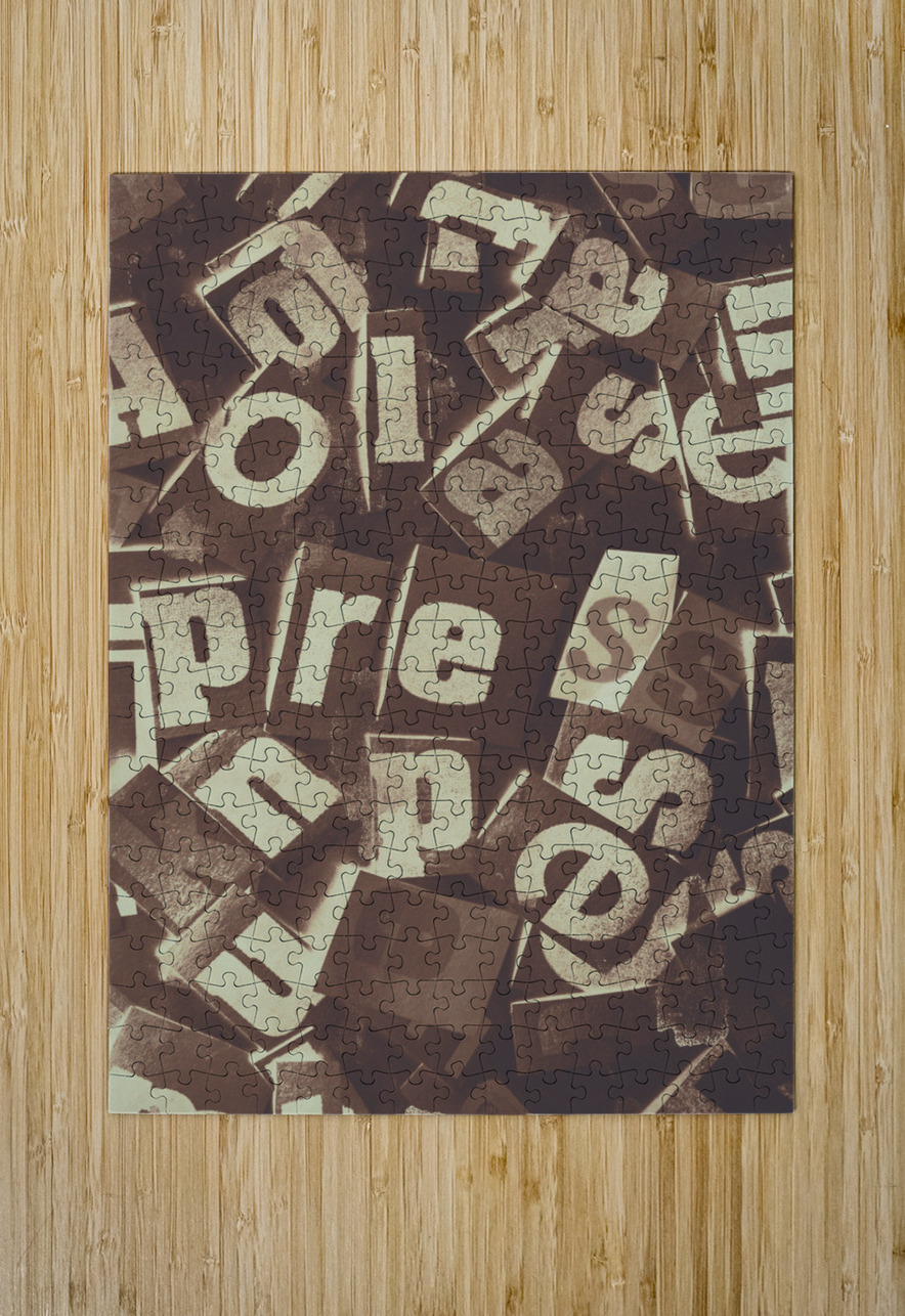 Newsprint journalism Jorgo Puzzle printing