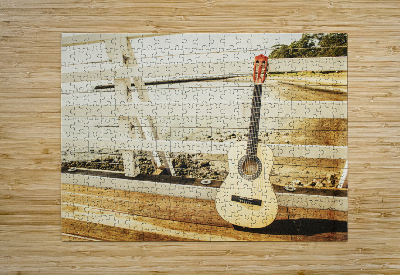 Vintage shorncliffe pier serenade Jorgo Puzzle printing