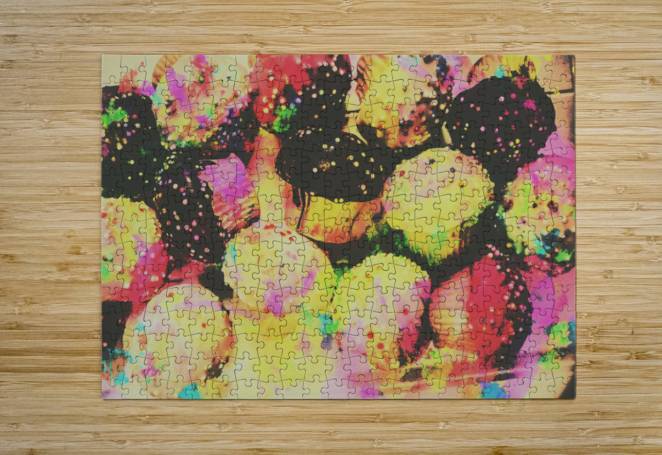 Rainbow color cupcakes Jorgo Puzzle printing