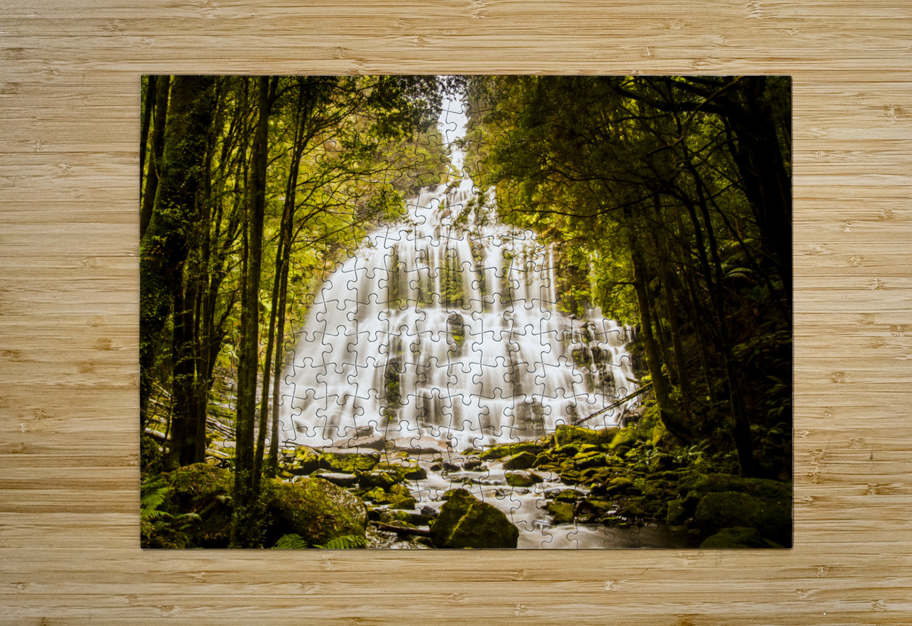Tasmanian Waterfalls Jorgo Puzzle printing