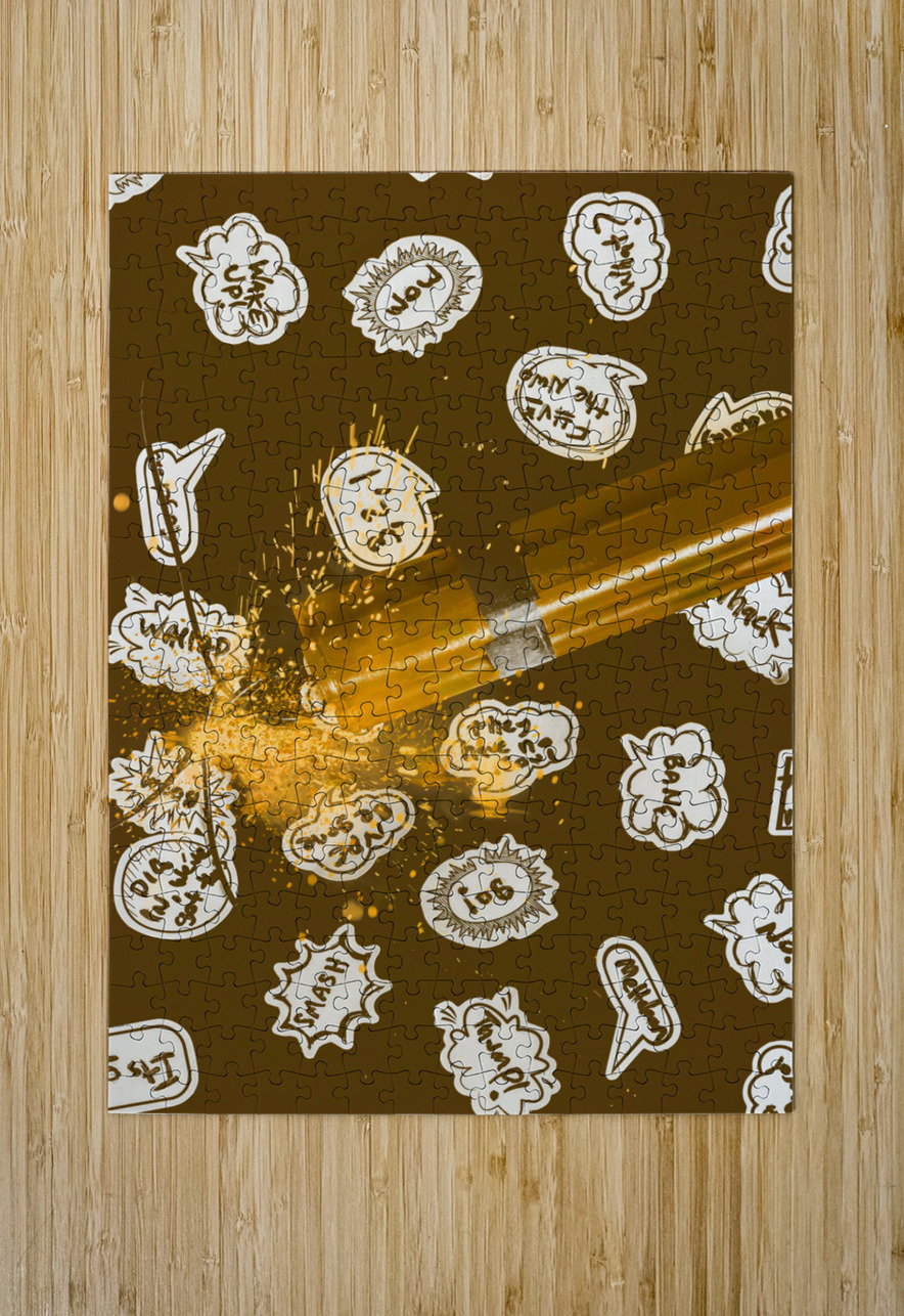 Comical charge Jorgo Puzzle printing