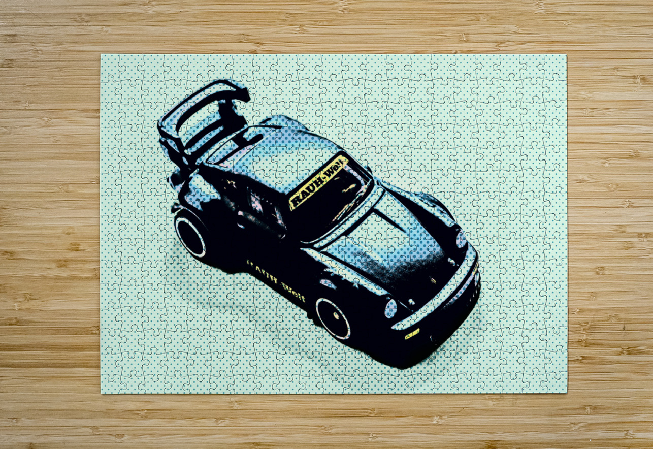 Pixel Porsche Jorgo Puzzle printing