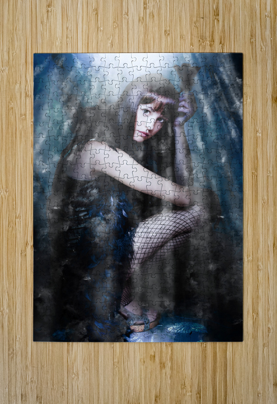 Actress In Stage Spotlight Jorgo Puzzle printing