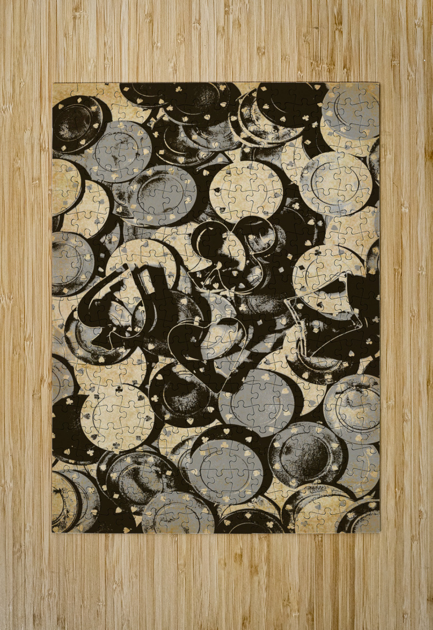 The Poker Saloon Jorgo Puzzle printing