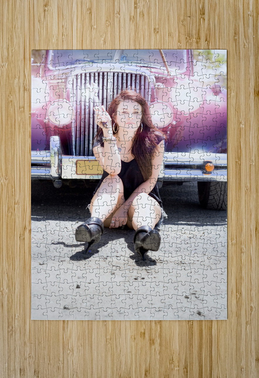 Mechanic Fixing Car Jorgo Puzzle printing