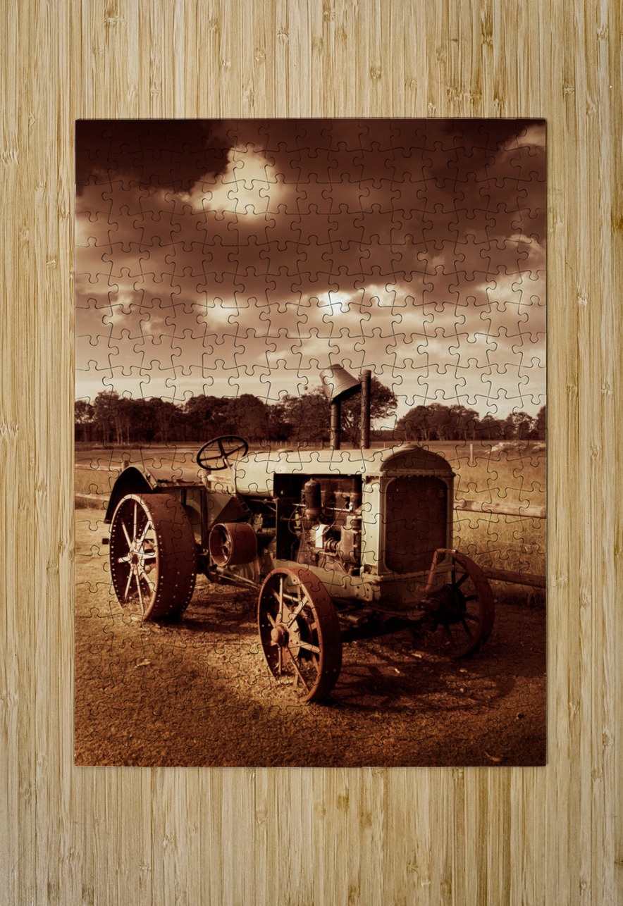 Tractor From Yesteryear Jorgo Puzzle printing