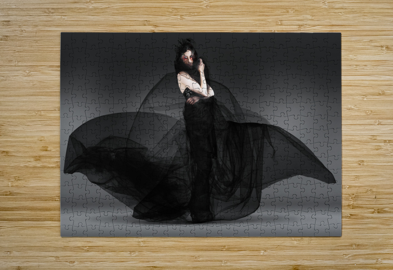 Black Fashion The Dark Movement In Motion Jorgo Puzzle printing