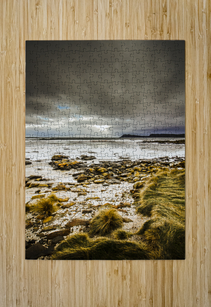 Beach storms and turbulent seas Jorgo Puzzle printing
