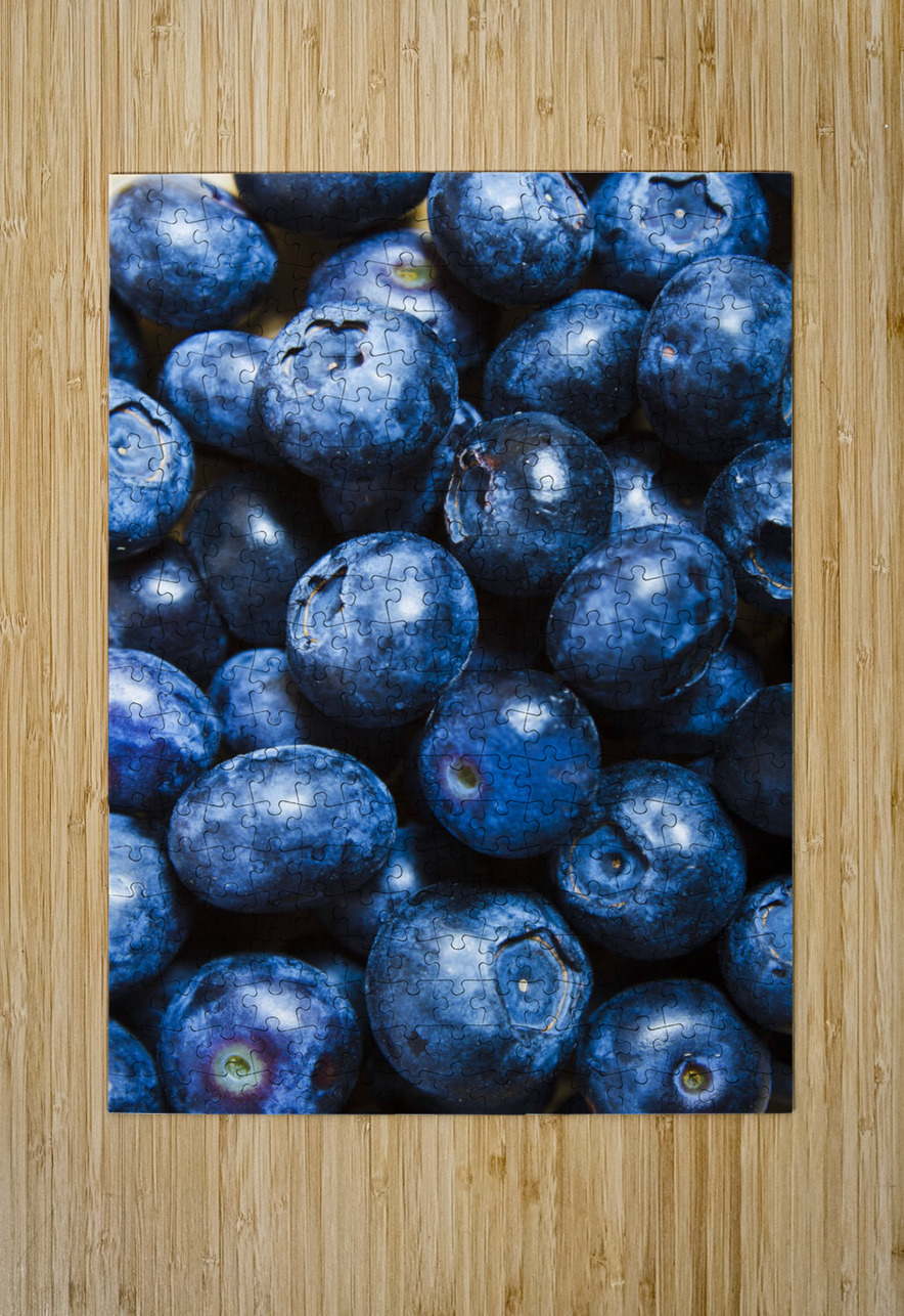 Blueberrys background Jorgo Puzzle printing