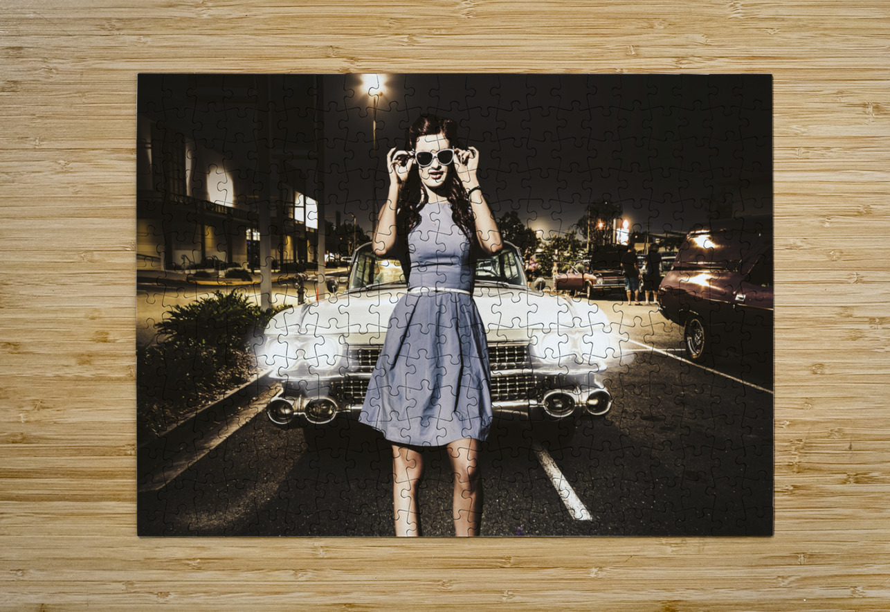 60s American car culture Jorgo Puzzle printing