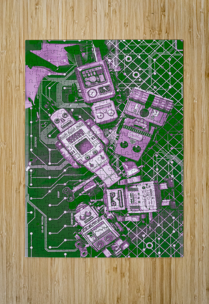 Tech borg centre Jorgo Puzzle printing