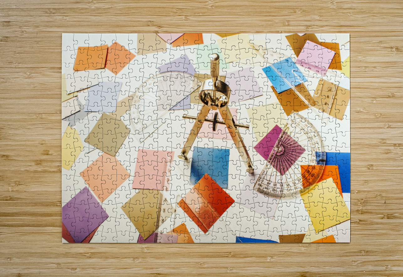 A colourful blueprint Jorgo Puzzle printing