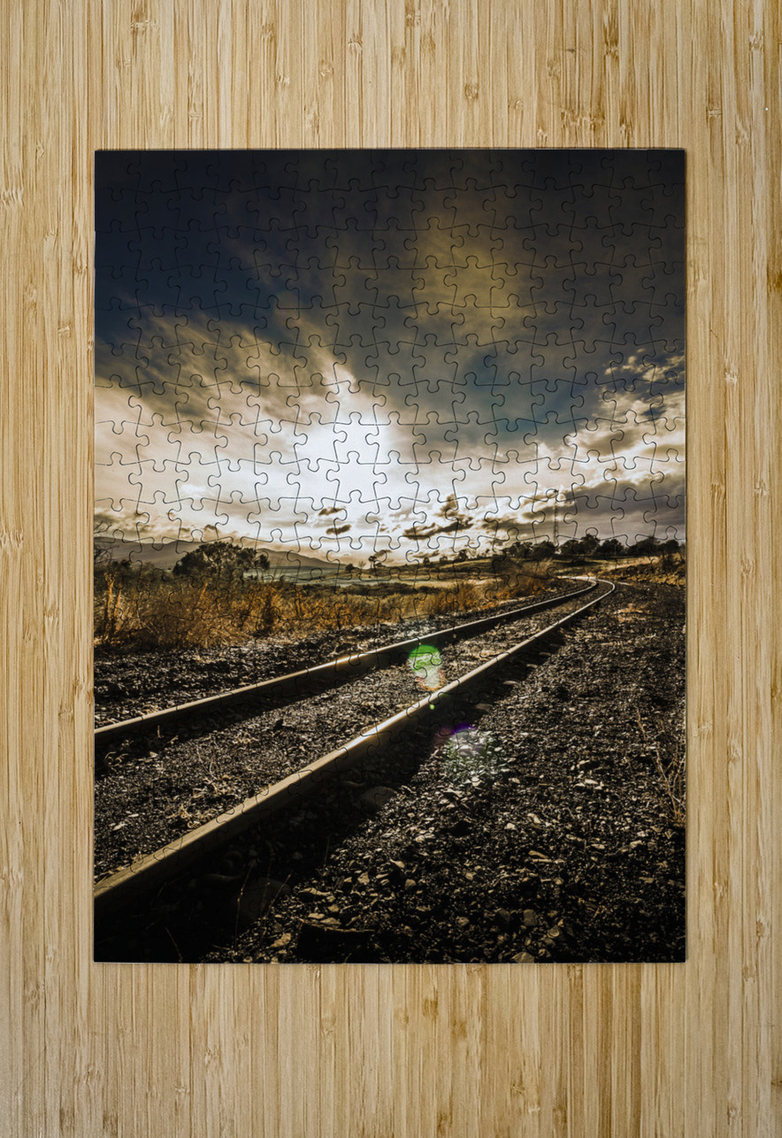 Old railroad track Jorgo Puzzle printing