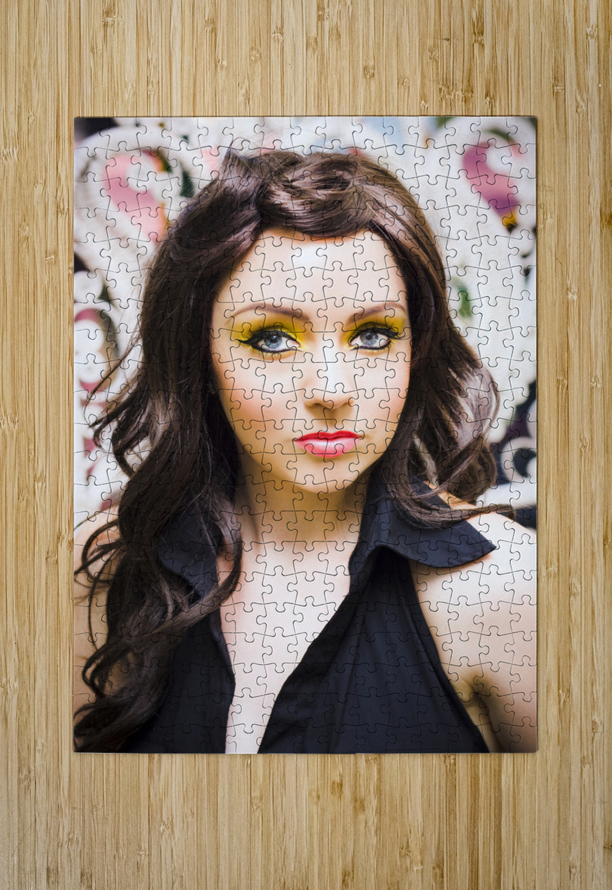 Retro Woman Jorgo Puzzle printing