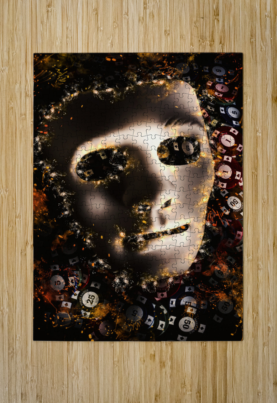 Poker Face Jorgo Puzzle printing