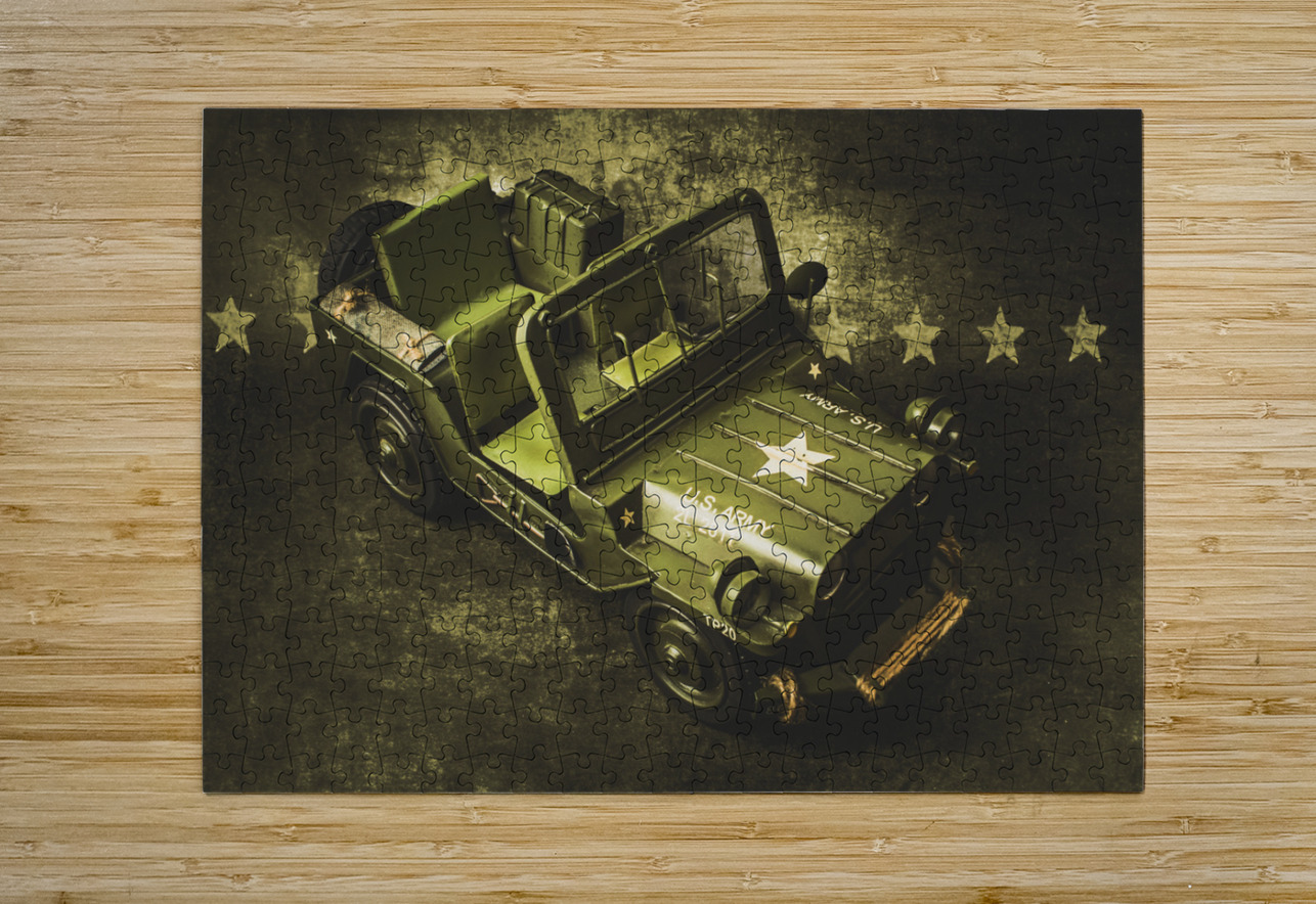 Military green Jorgo Puzzle printing