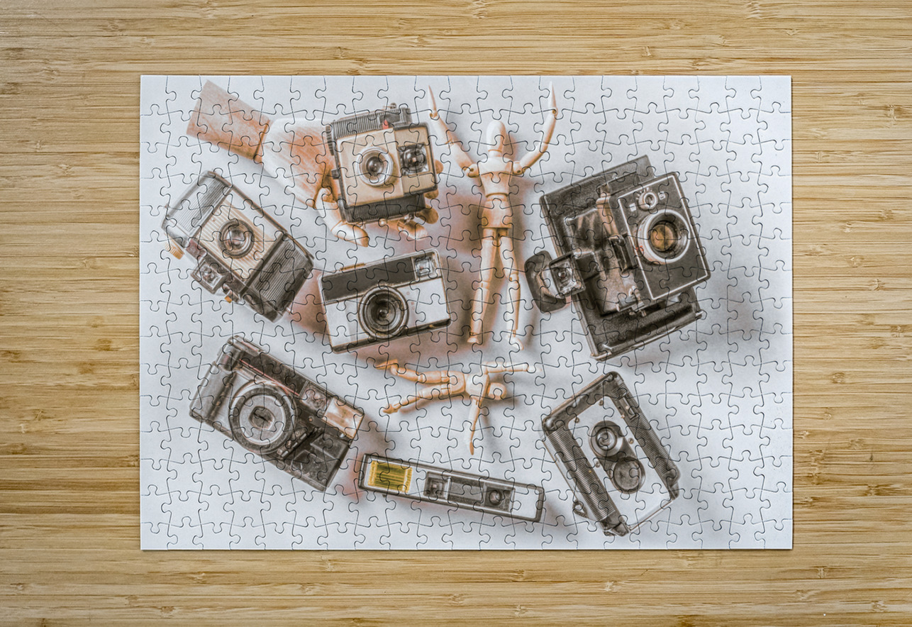 In the studio Jorgo Puzzle printing